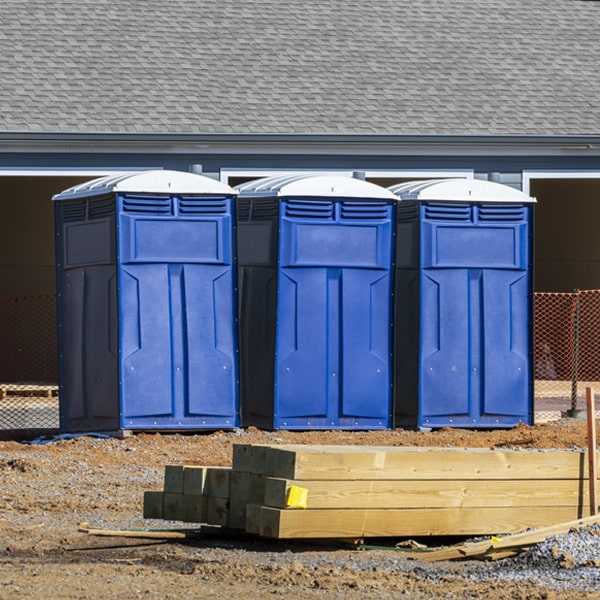 are there any restrictions on what items can be disposed of in the portable restrooms in Shenandoah Farms VA